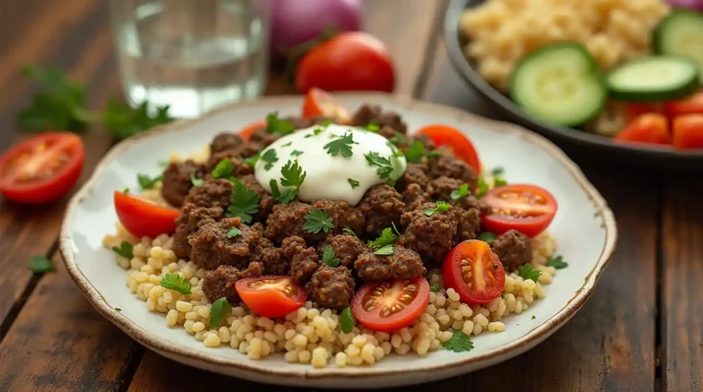 Ground lamb recipe