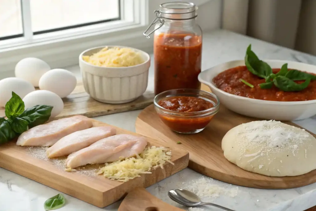 Chicken Parm Pizza