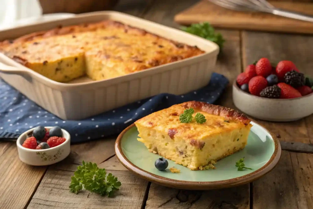 cornbread breakfast casserole