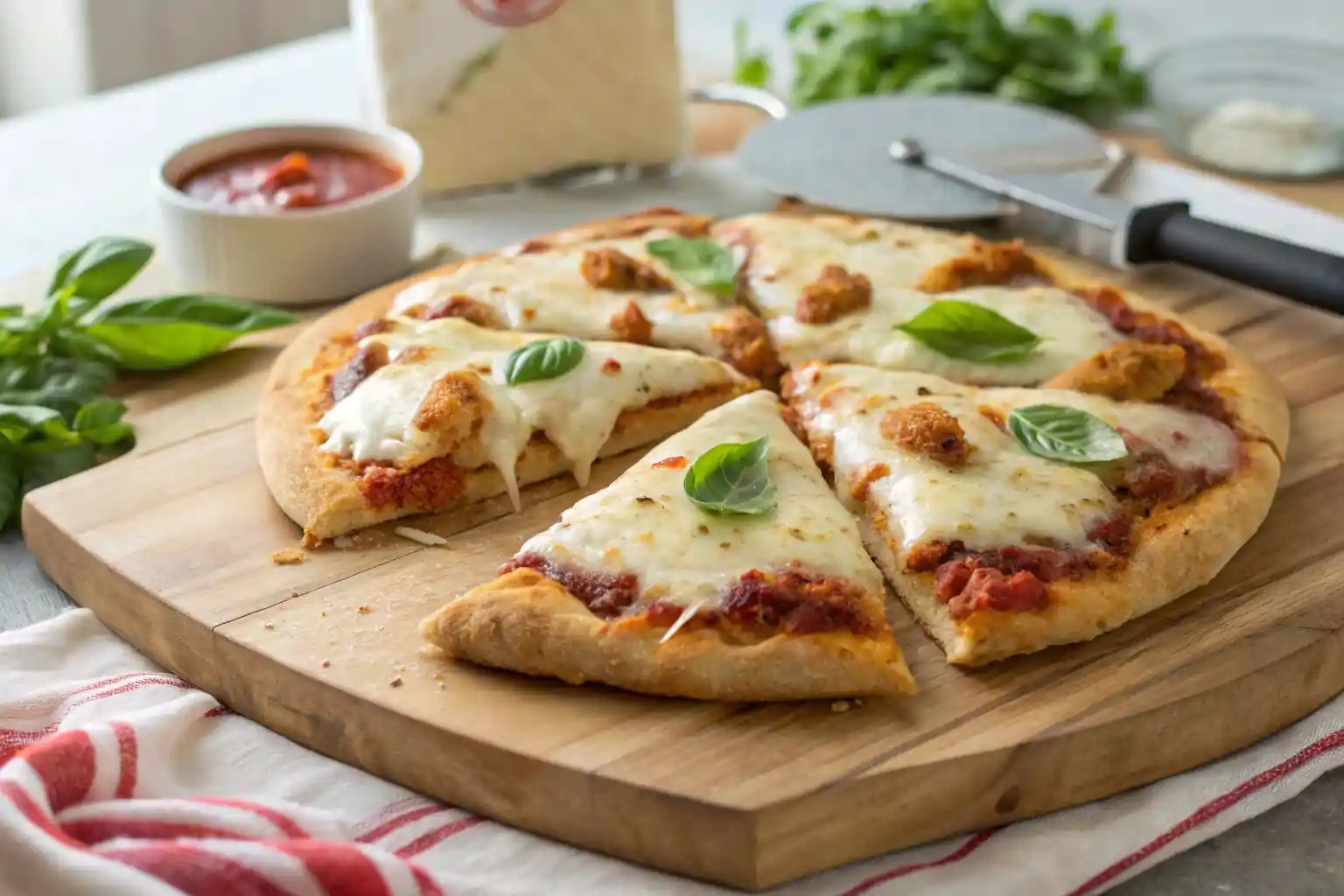 Chicken Parm Pizza