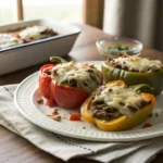 Philly Cheesesteak Stuffed Peppers