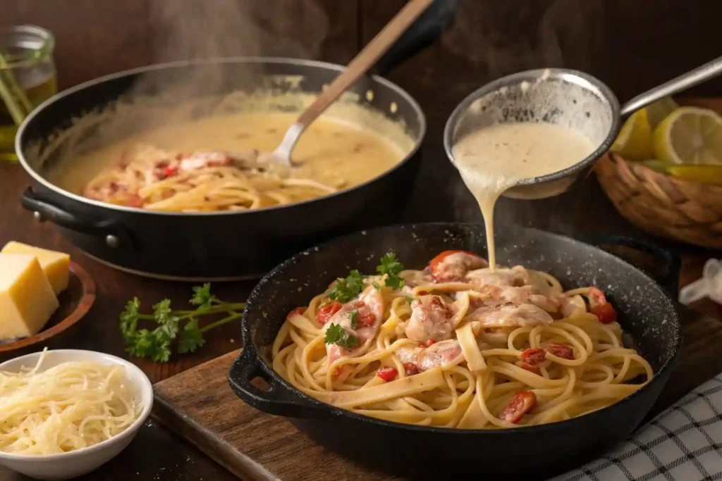 Trader Joe’s Lobster Bisque Pasta