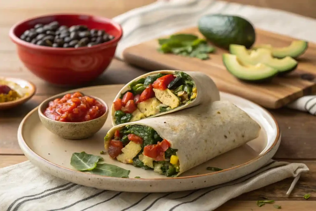 Vegan Freezer Breakfast Burritos