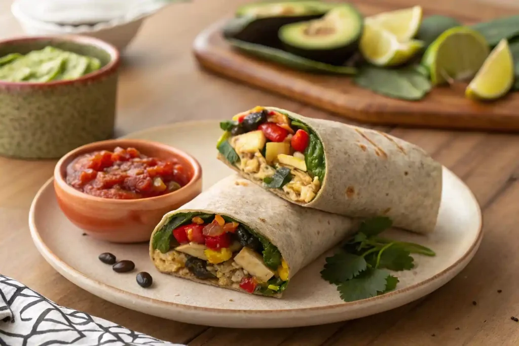 Vegan Freezer Breakfast Burritos