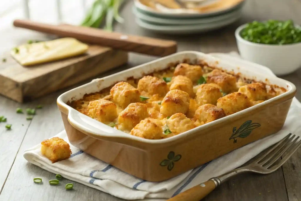 Tater Tot Breakfast Casserole